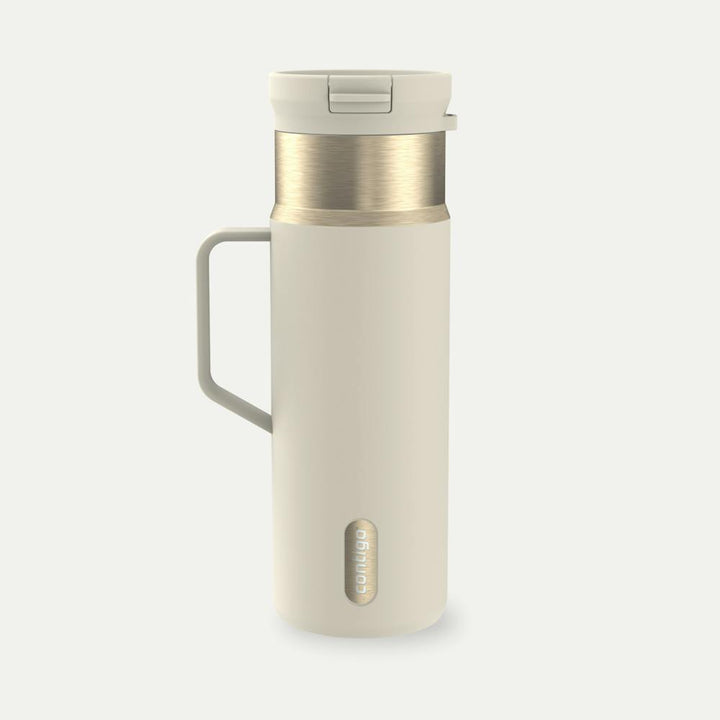 20 oz SnapSeal™ Bottle w/Handle - Oatmilk Champagne [L5F0]